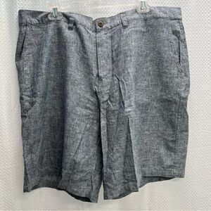 Patagonia Men's Blue Hemp Organic Cotton Back Step Flat Front Shorts 40 Gorpcore